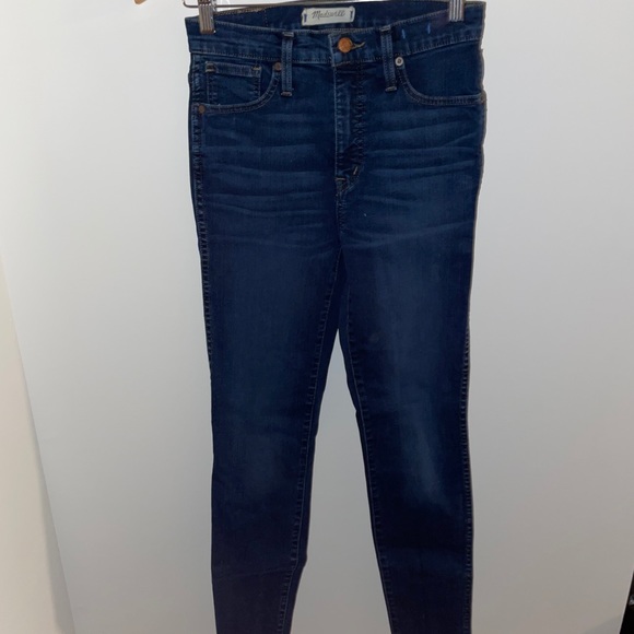 Madewell Denim - Madewell dark wash skinny jeans
